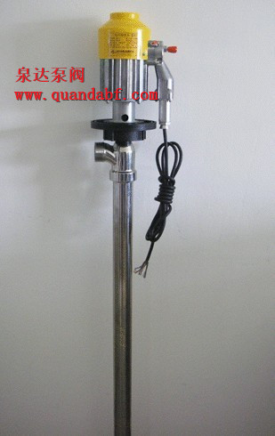 手提式電動油桶泵