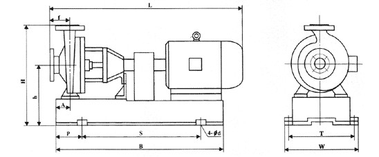IHF型襯氟塑料離心泵,襯氟離心泵規(guī)格，襯氟離心泵價(jià)格，襯氟離心泵廠家