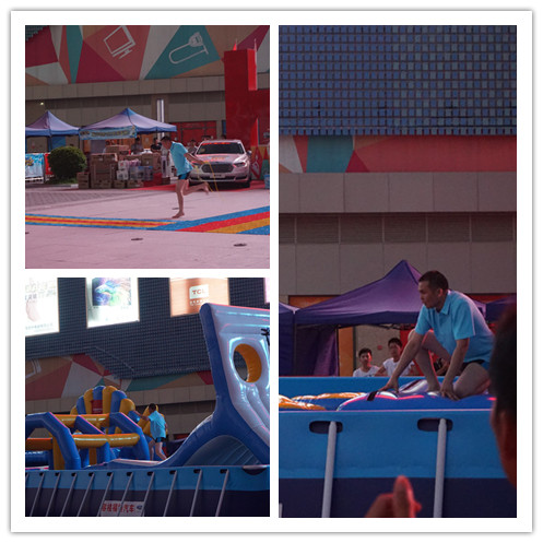 漆強(qiáng)化工的杜振洪參加上水沖關(guān)