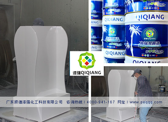 漆強(qiáng)亮光鋼琴白面漆適用于展柜家具廠